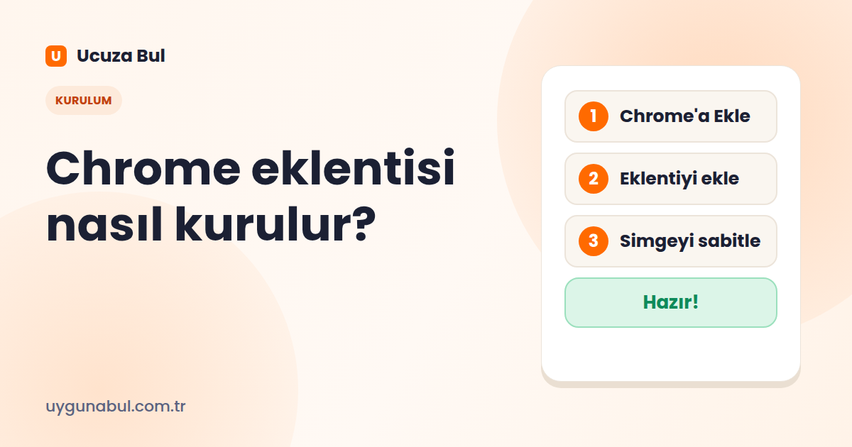 Chrome eklentisi nasıl kurulur? Chrome'a Ekle, Eklentiyi ekle ve araç çubuğuna sabitle adımları
